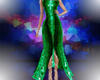 MS Shiny Green gown
