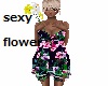 sexy flower dress Qoo