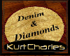 [KC]DENIM & DIAMONDS RUG
