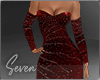 !7 Festive Gown Red