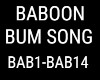 Baboon Bum Song
