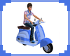 [S] Blue Toy Motorbike