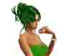 ladies hair (emerald)