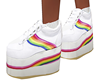 !YHe Rainbow Sneakers