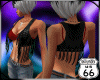 SD Black Vest Red Bra