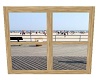 Boardwalk beach window