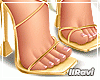 Kloe Gold Sandals