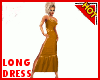 SEXY Long Dress 059 Gold