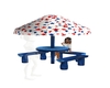 Umbrella Table 4th July