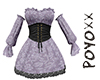 P4--Corset Dress-purple