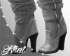 [KHAL] grey boots