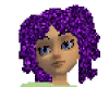 Purple Glitter Hair 2
