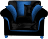 Blue/Blk Lounge Chair