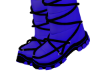 Dark Blue Boots