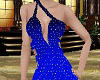 Blue Glitter Gown
