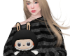 emo striped sweater