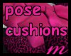 "PULSE" pose cushions