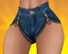 Blue Short Zipper