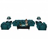 Blue Timeless Couch set