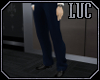 [luc] suit pants navy