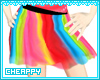 Colorful Rainbow Skirt