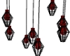 SG Blood Caged Lamps