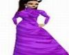 Swirly Purple Plump Dres