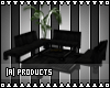 |A| Dark Stripes Couch