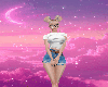 pink cloudy sky BG