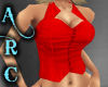 ARC Red Corset Top