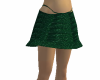 Green Glitter Skirt