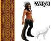 waya!Native~Black~Pants