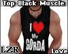 Top Black  Love My Gorda