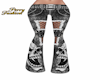 grunge skull jeans