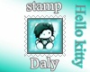 Hello Kitty stamp