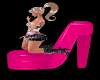 Hot Pink Stiletto Chair