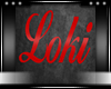 3D Loki Wall Name
