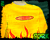 shirt fire dragon yellow