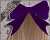 ⚓ | Purple Hair Bow