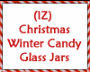 Winter Candy Glass Jars