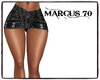 Black Cross Skirt