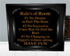 ROOM RULES WALL