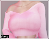 ! Crop sweater pink