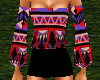 Aztec Top And Skirt