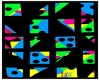 Colorful Domino Rug Art