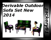 Derv Outdoor Sofa Set