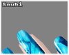 Turquoise Nails M