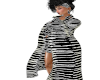 TEF DW BLACKWHITE COAT