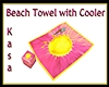 Beach Towel with Cooler