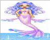 Lilac Mermaid sticker